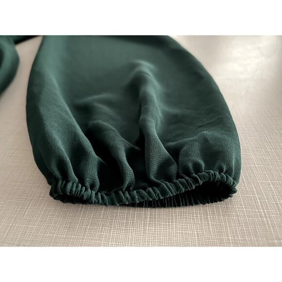 Aritzia Wilfred Sz S Tempest Dress Square Neck Sheer Holiday Party Romantic Airy - Picture 9 of 13